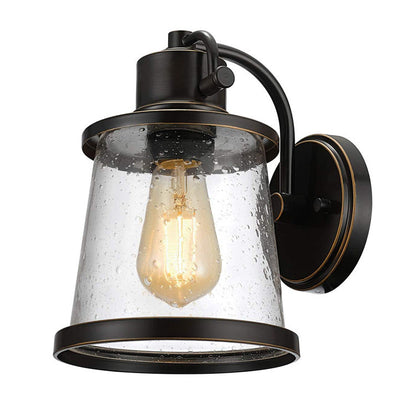 Iron Art Nostalgic Waterproof 1-Light Wall Sconce Lamp