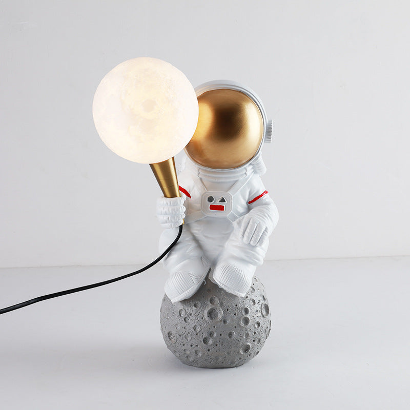 Contemporary Astronaut Table Lamp