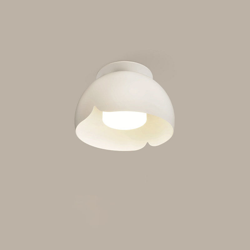 Pure White Iron LED Wall Sconce Lamp Flush Mount Lighting