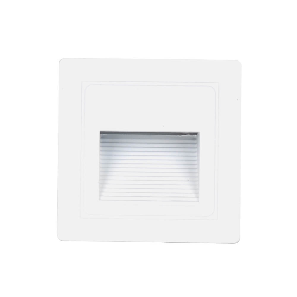 Iron Glass Step Light LED Flush Mount Wall Sconce Lamp