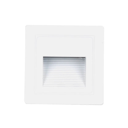 Iron Glass Step Light LED Flush Mount Wall Sconce Lamp