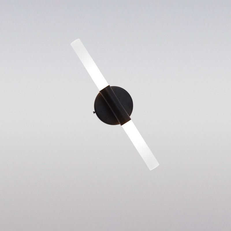 Minimalist Aluminum Iron Cylinder LED Wall Sconce Lamp