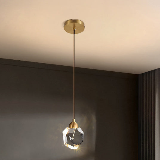 Modern Crystal Iron Pendant Light