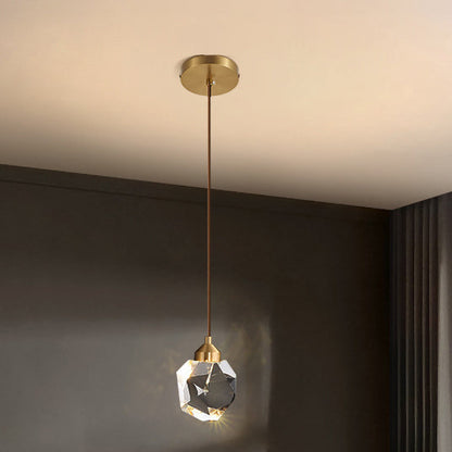 Modern Crystal Iron Pendant Light