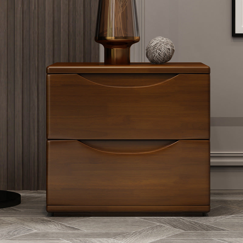Japanese Wood Nightstand