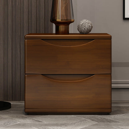 Japanese Wood Nightstand