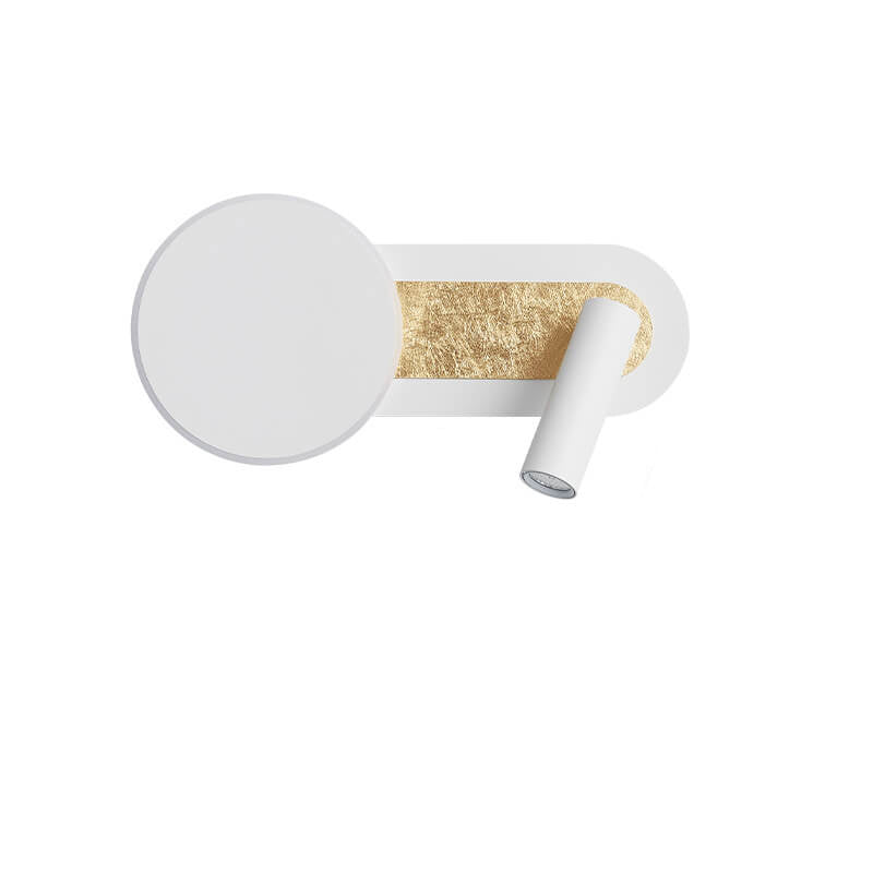 Aluminum Acrylic Cylindrical Rotatable LED Wall Sconce Lamp