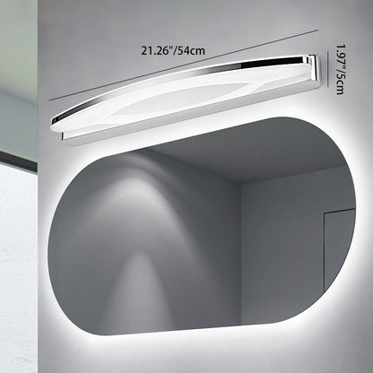 Simplicity Acrylic LED Vanity Mirror Front Wall Sconce Lamp