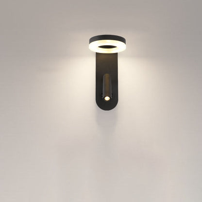 Solid Color Aluminum Iron Acrylic LED Wall Sconce Lamp