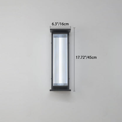 Waterproof Stainless Steel Acrylic LED Wall Sconce Lamp