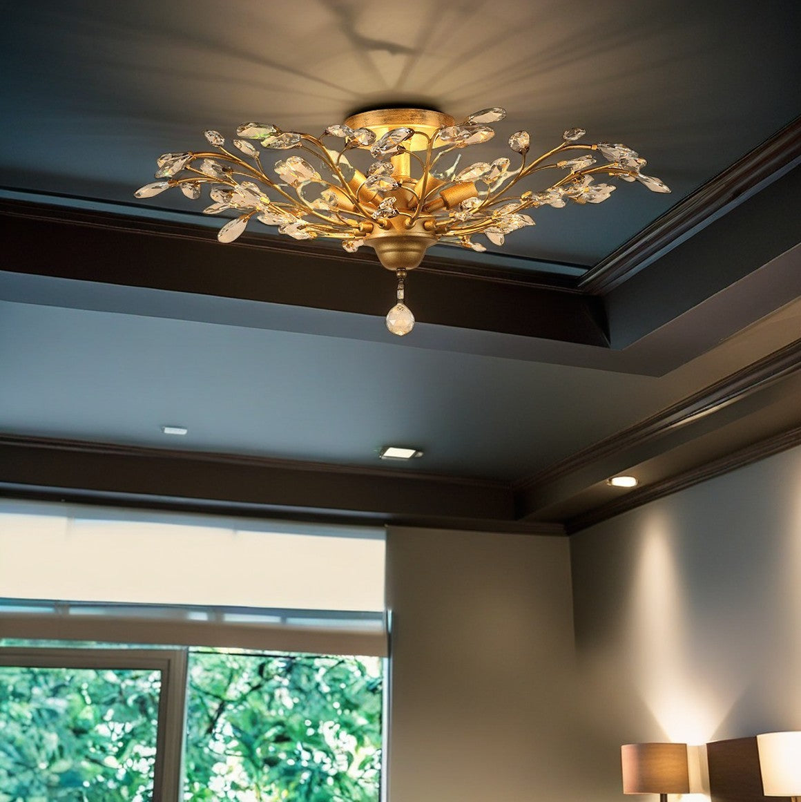 Traditional Branch Ceiling Light