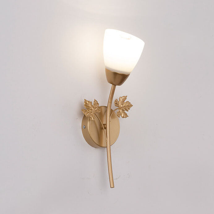 Scandinavian Flower Bud Shape 1/2-Light Wall Sconce Lamp