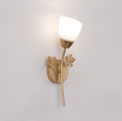 Scandinavian Flower Bud Shape 1/2-Light Wall Sconce Lamp