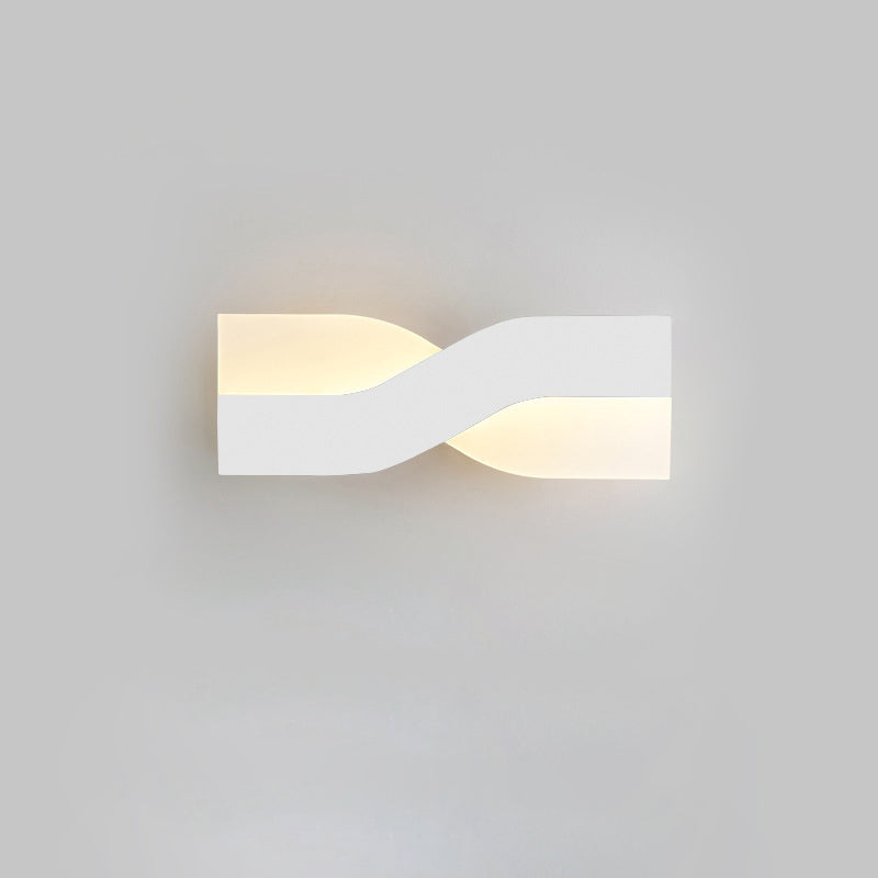 Creative Rotatable Funnel Iron Acrylic LED Wall Sconce Lamp