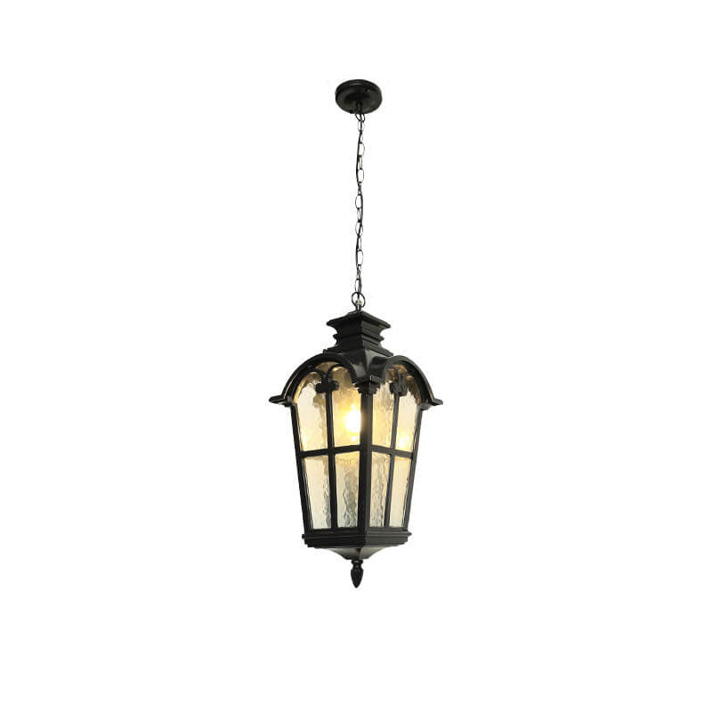 Traditional European Die-cast Aluminum Outdoor Waterproof 1-Light Pendant Light For Outdoor