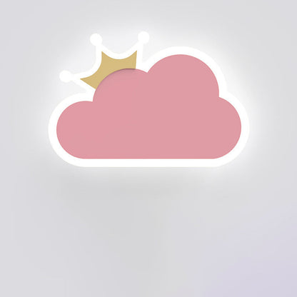 Creative Crown Clouds Iron LED Wall Sconce Lamp
