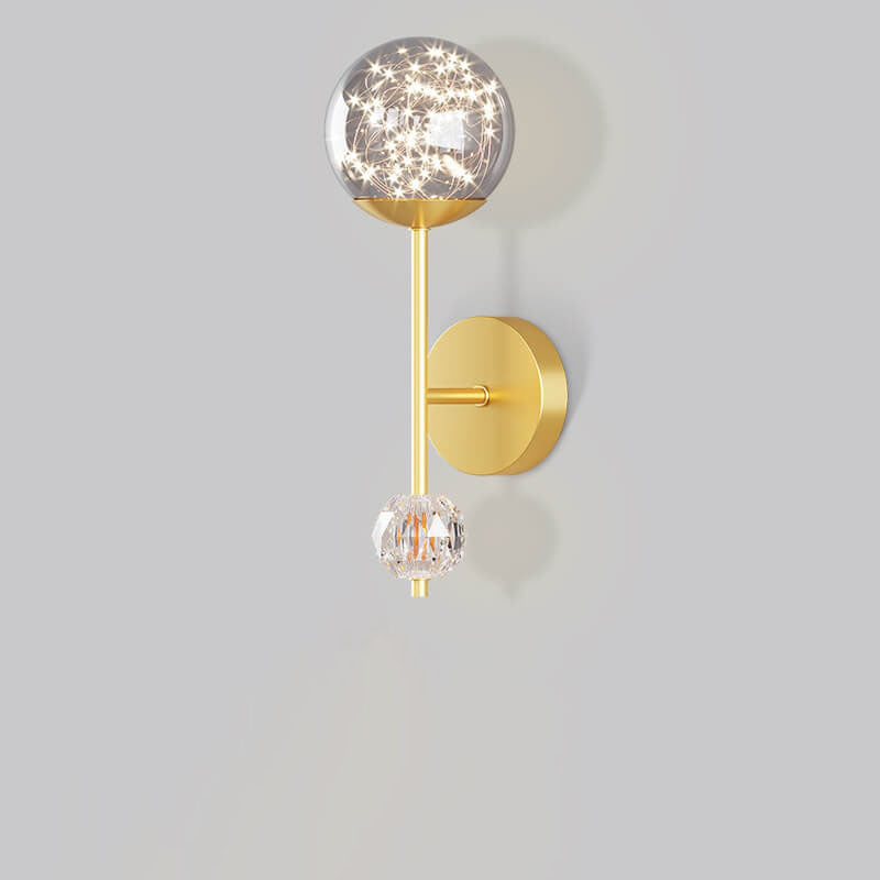 Creative Iron Aluminum Balls LED Wall Sconce Lamp