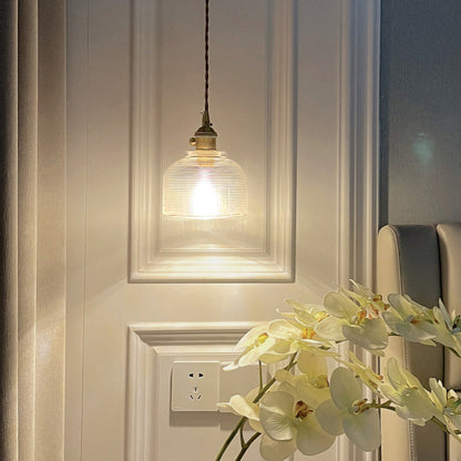 Round Cylinder Flower Brass Glass 1-Light Wall Sconce Lamp