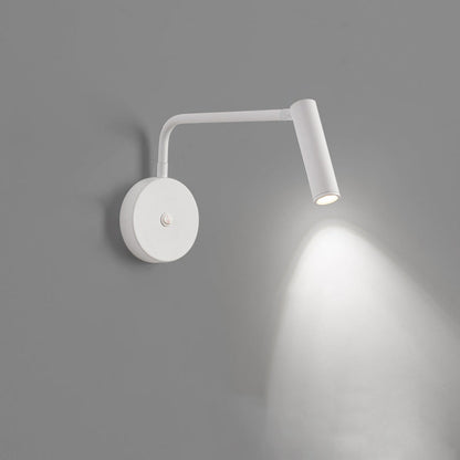 Cylindrical Rotatable Iron Aluminum LED Wall Sconce Lamp