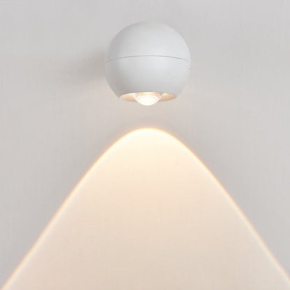 Modern Minimalist Orb USB ABS LED Wall Sconce Lamp