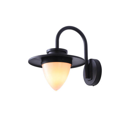 Peach Iron Outdoor Waterproof 1-Light Wall Sconce Lamp