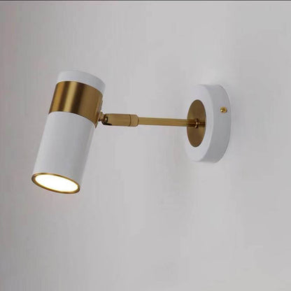 Scandinavian Hardware Iron Acrylic 1-Light Wall Sconce Lamp
