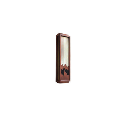 Chinese Steel Outdoor Waterproof 1-Light Wall Sconce Lamp