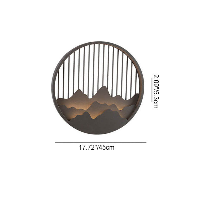 Chinese Steel PC LED Waterproof Outdoor Wall Sconce Light