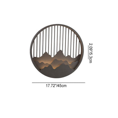 Chinese Steel PC LED Waterproof Outdoor Wall Sconce Light