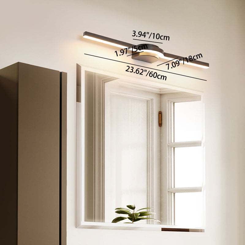 Long Acrylic LED Vanity Light Mirror Front Wall Sconce Lamp