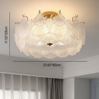 Traditional Leaf Ceiling Light