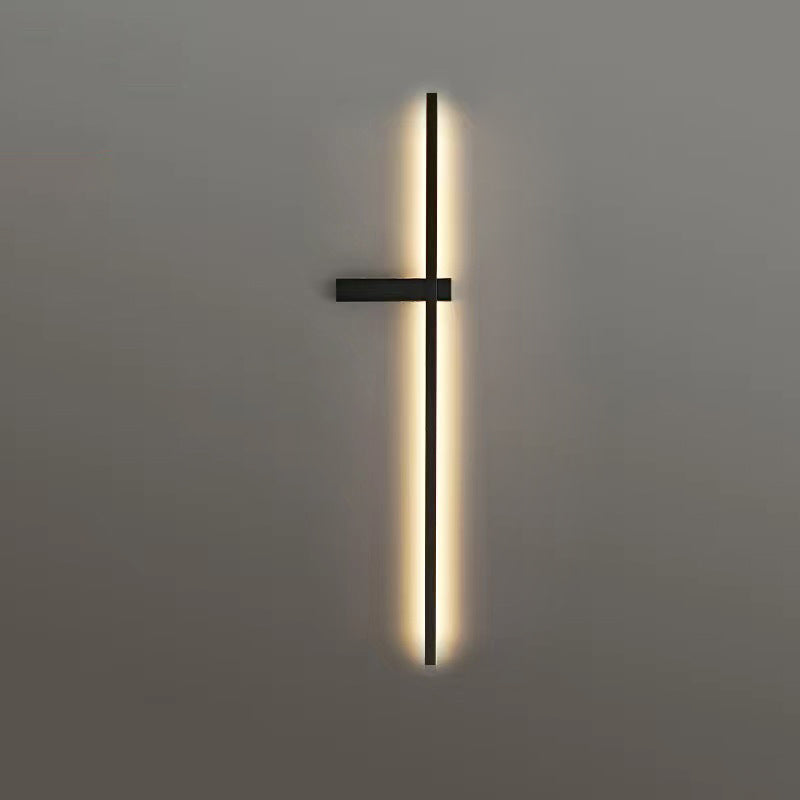 Iron Aluminum Silica Strip Line LED Wall Sconce Lamp