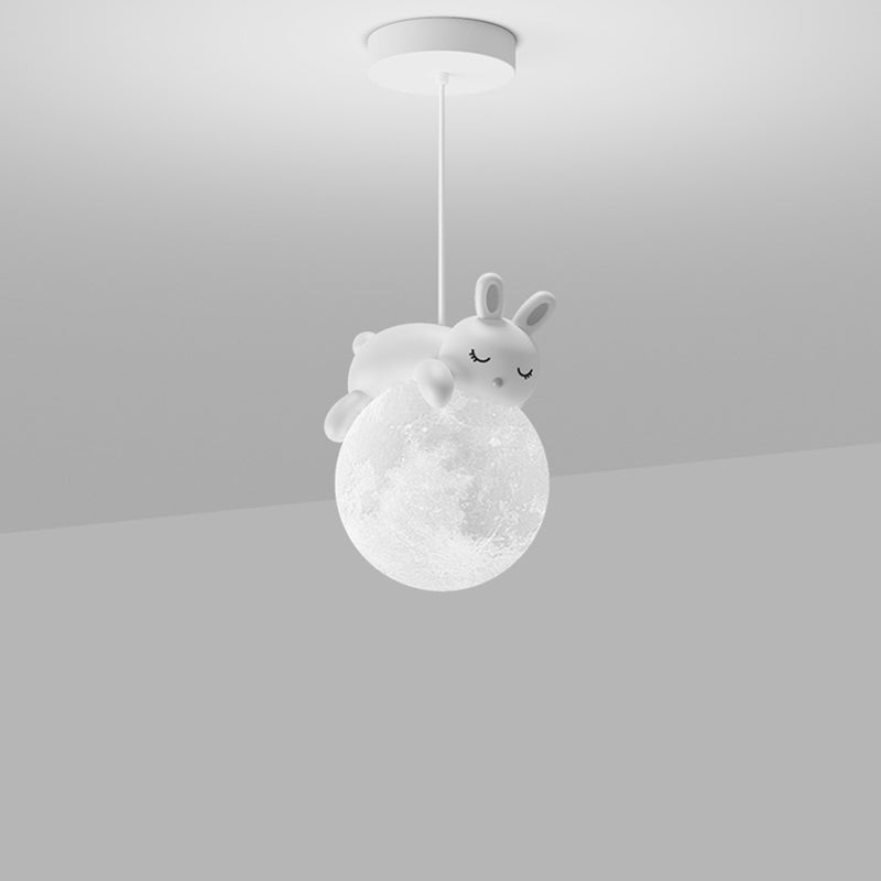 Contemporary Rabbit Pendant Light