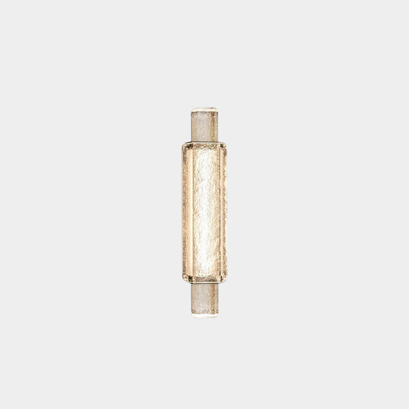 Modern Luxury Water Grain Glass Column LED Wall Sconce Lamp