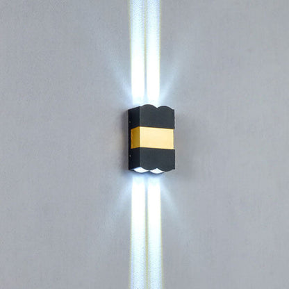 Rectangular Waterproof Outdoor Patio Wall Sconce Lamp