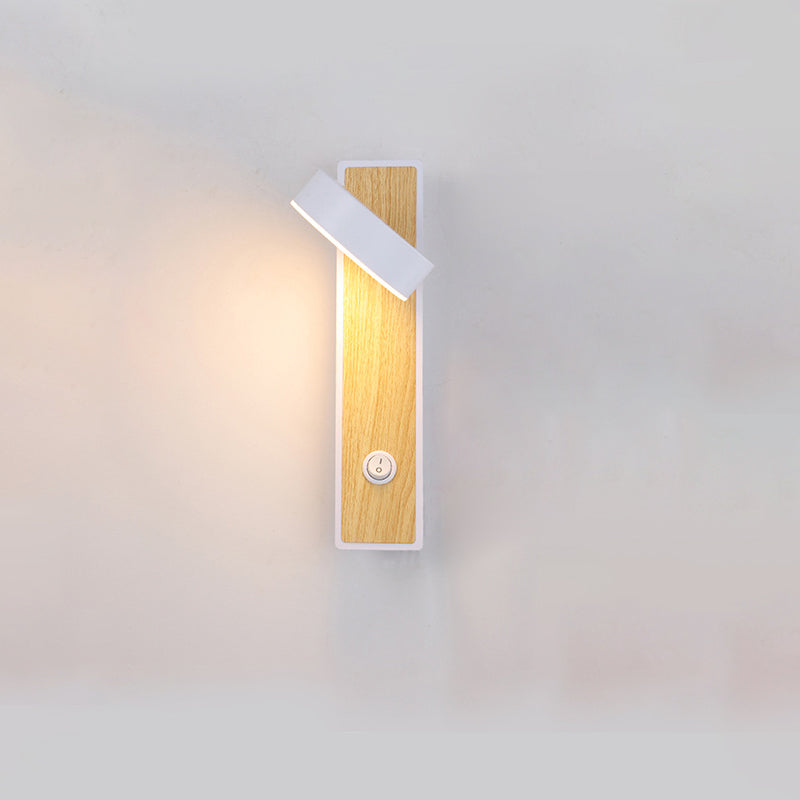 Simplicity Rectangle Rotatable LED Wall Sconce Lamp