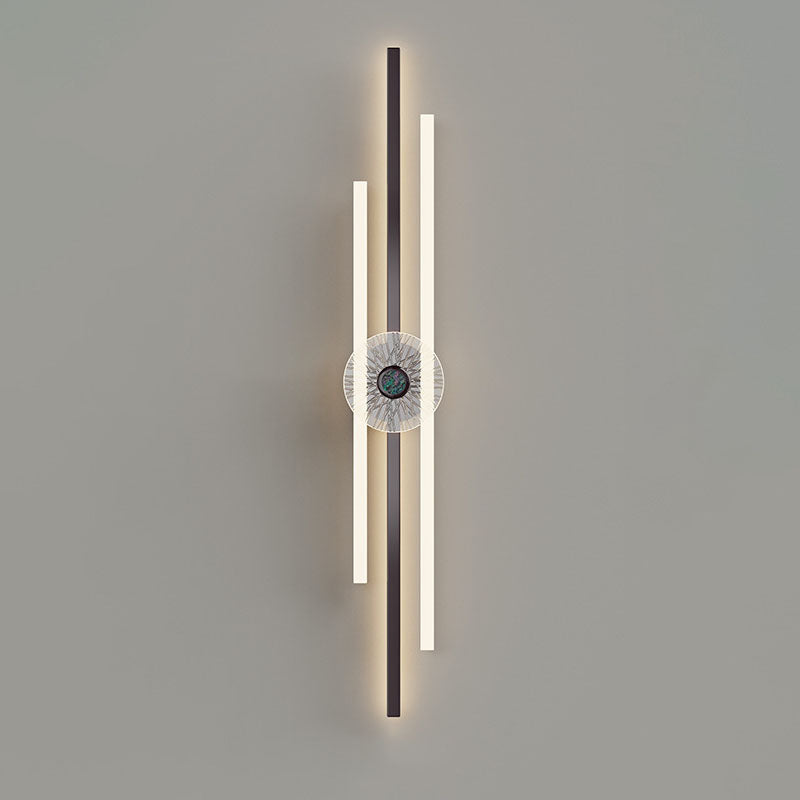 Long Strip Hardware Aluminum LED Wall Sconce Lamp