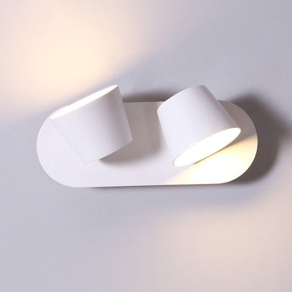 Dome Rotatable Aluminum LED Reading Wall Sconce Lamp