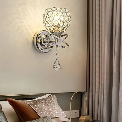 Creative Crystal Ball 1- Light Wall Sconce Lamp