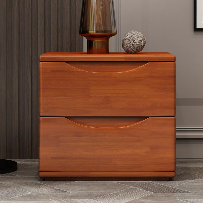 Japanese Wood Nightstand