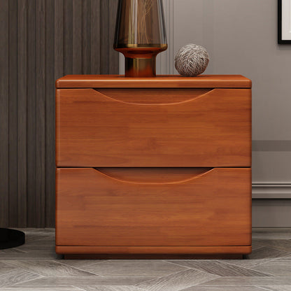 Japanese Wood Nightstand