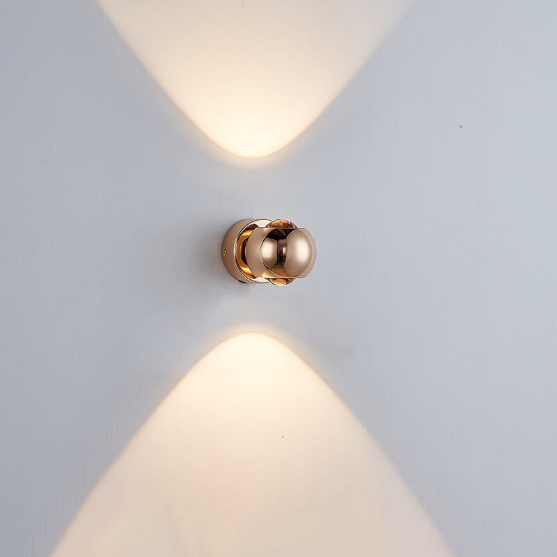 Solid Rotatable Iron Aluminum COB LED Wall Sconce Lamp
