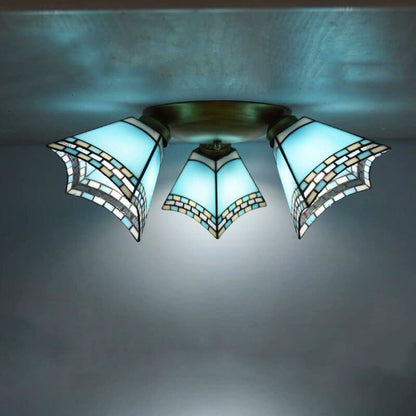 Tiffany Glass Ceiling Light