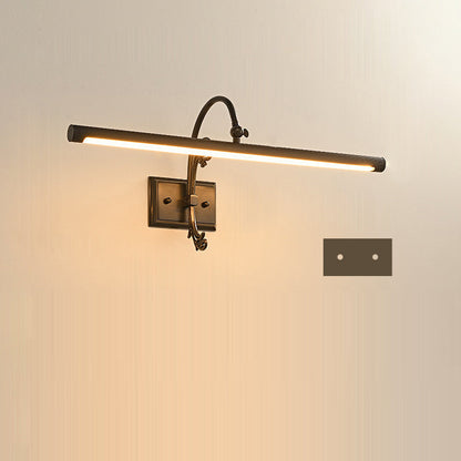 Modern Mid-Century Linear All Copper LED Wall Sconce Lamp