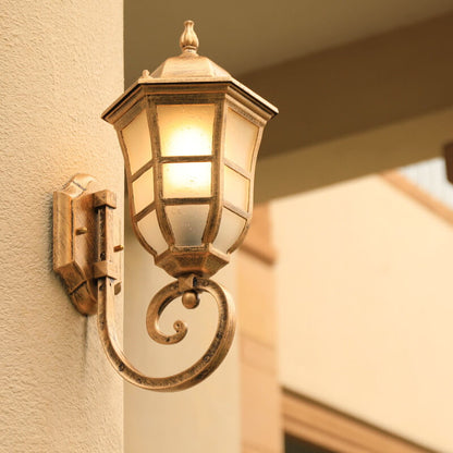 Outdoor Waterproof Anti-rust 1-Light Wall Sconce Lamp
