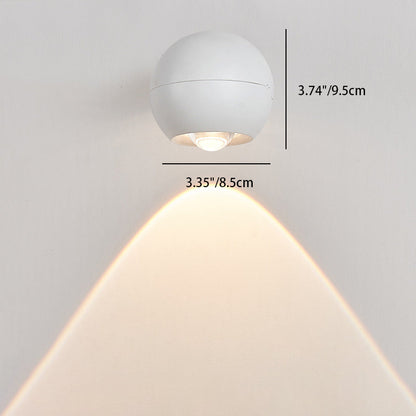 Modern Minimalist Orb USB ABS LED Wall Sconce Lamp