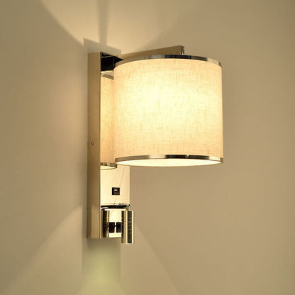 Light Luxury Stainless Steel 1-Light Wall Sconce Lamp