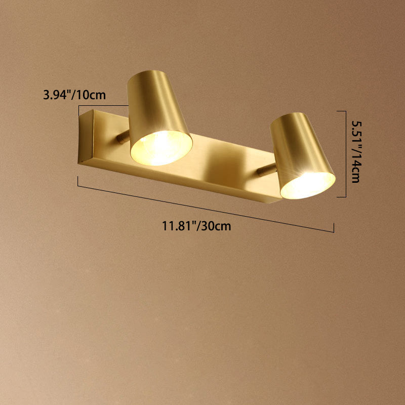 Full 1/2/3-Light Vanity Mirror Front Wall Sconce Lamp