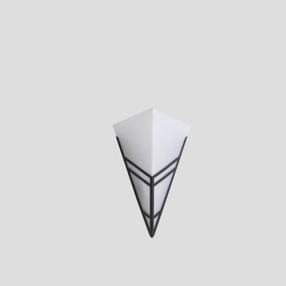 Nordic Iron Triangles Geometry 1-Light Wall Sconce Lamp