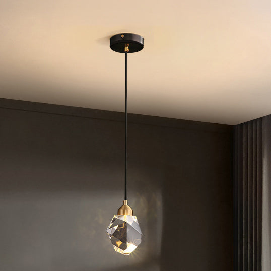 Modern Crystal Iron Pendant Light